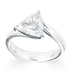 Trilliant Diamond Solitaire