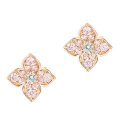 Pink Fleur Earrings