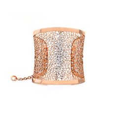 Crivelli Wide Rose Gold Cuff