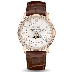 Villeret 6676-3642-55B Complete Calendar GMT