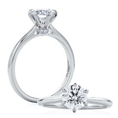 Partridge Solitaire 0.70 Carat