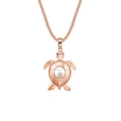 Happy Diamonds Turtle Pendant