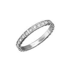 Ice Cube White Gold Diamond Ring