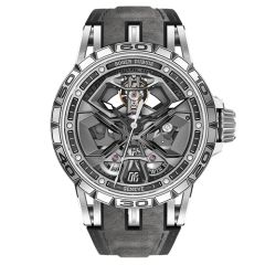 Excalibur Spider Huracán, Titanium, Grey, 45mm