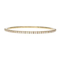 Yellow Gold Diamond Extensible Bracelet