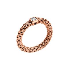 Souls Rose Gold Flex'it Diamond Ring