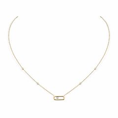 Move Uno Yellow Gold Necklace