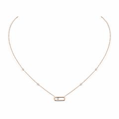 Move Uno Rose Gold Necklace