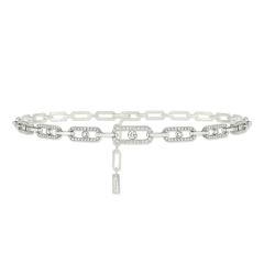 Move Uno White Gold Multi Choker