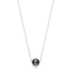 Black South Sea Cultured Single Pearl Pendant