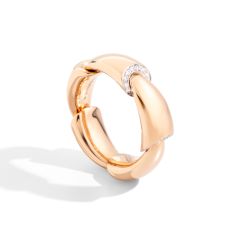 Calla Ring with Diamonds